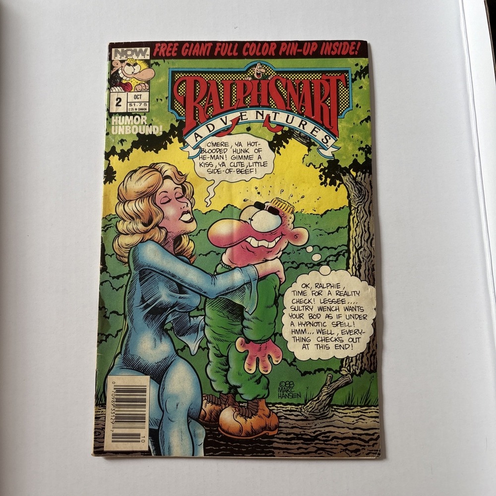 Ralph Snart Adventures #2 NOW Comics 1988 Vintage Copper Age Comic Book
